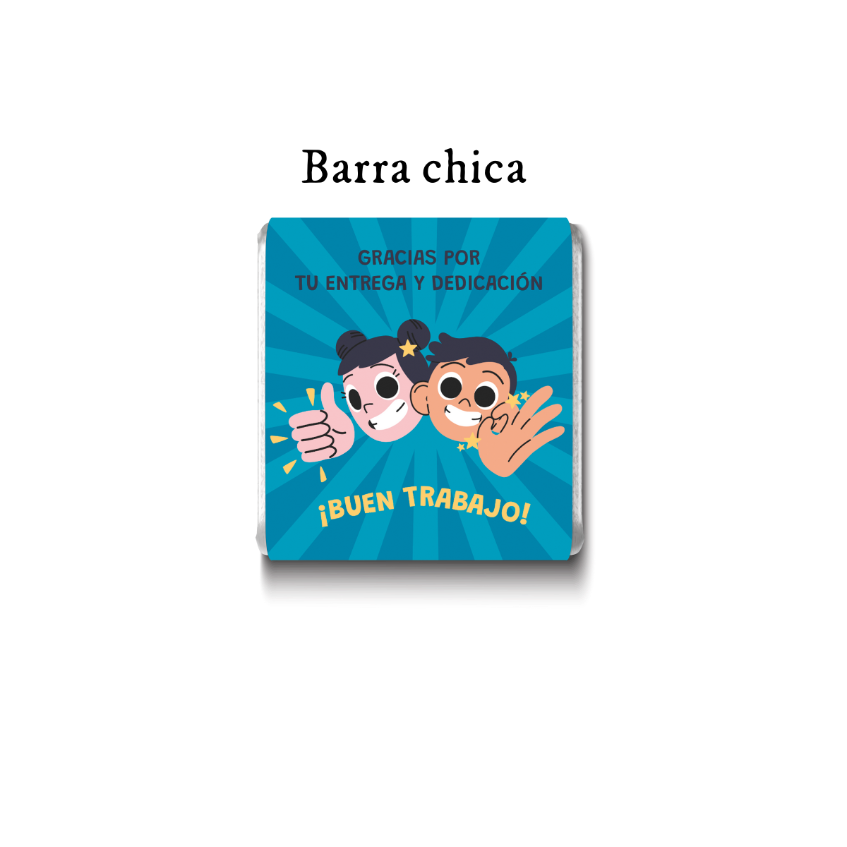 Barra de chocolates diseño personalizado para eventos corporativos #CP002