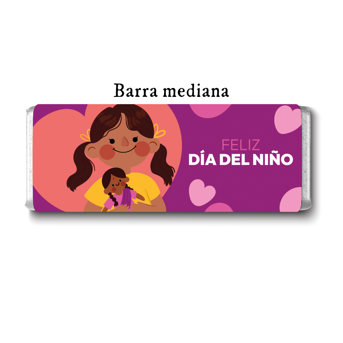 Barra de chocolates diseño personalizado para día del niño #DN002