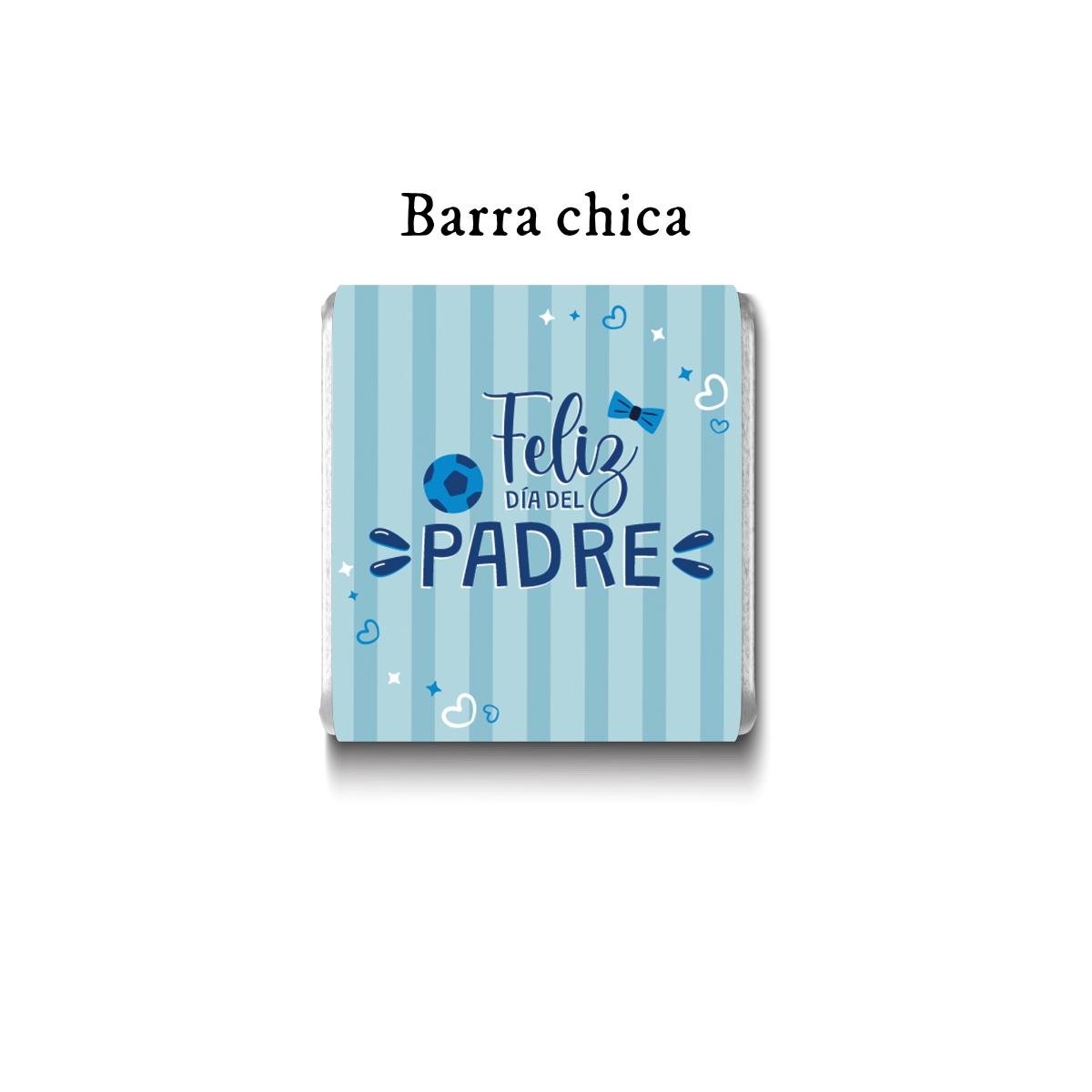 Barra de chocolates diseño personalizado para día del padre #DP001