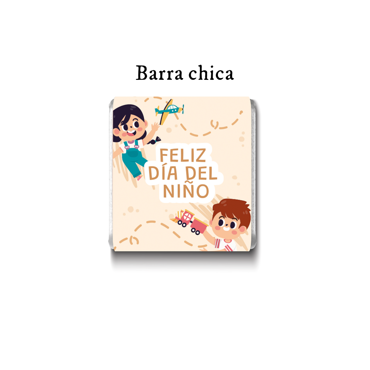 Barra de chocolates diseño personalizado para día del niño #DN003