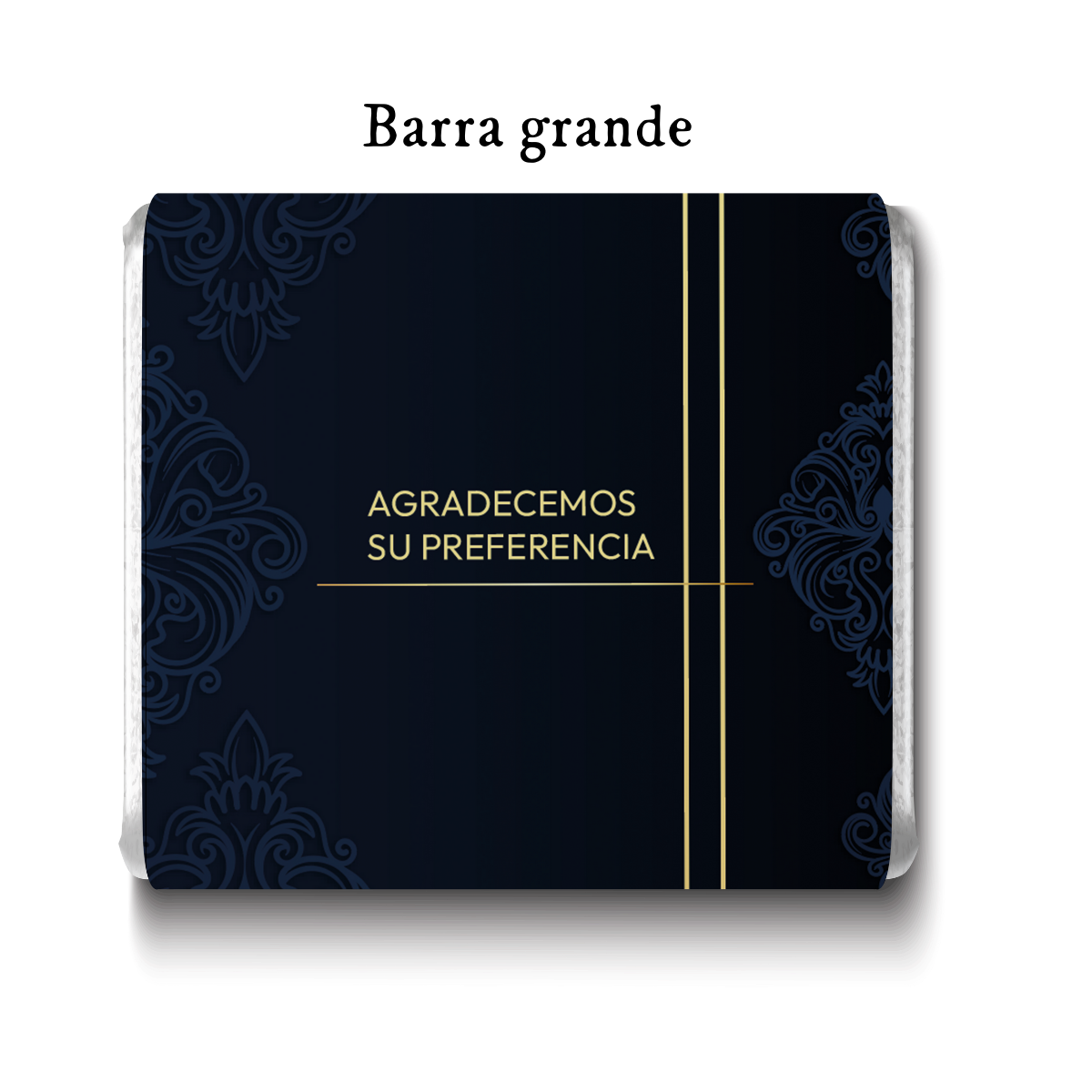 Barra de chocolates diseño personalizado para eventos corporativos #CP001