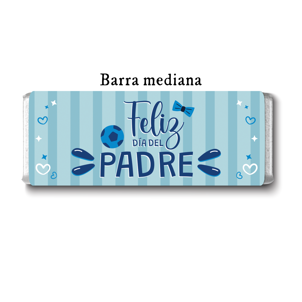 Barra de chocolates diseño personalizado para día del padre #DP001