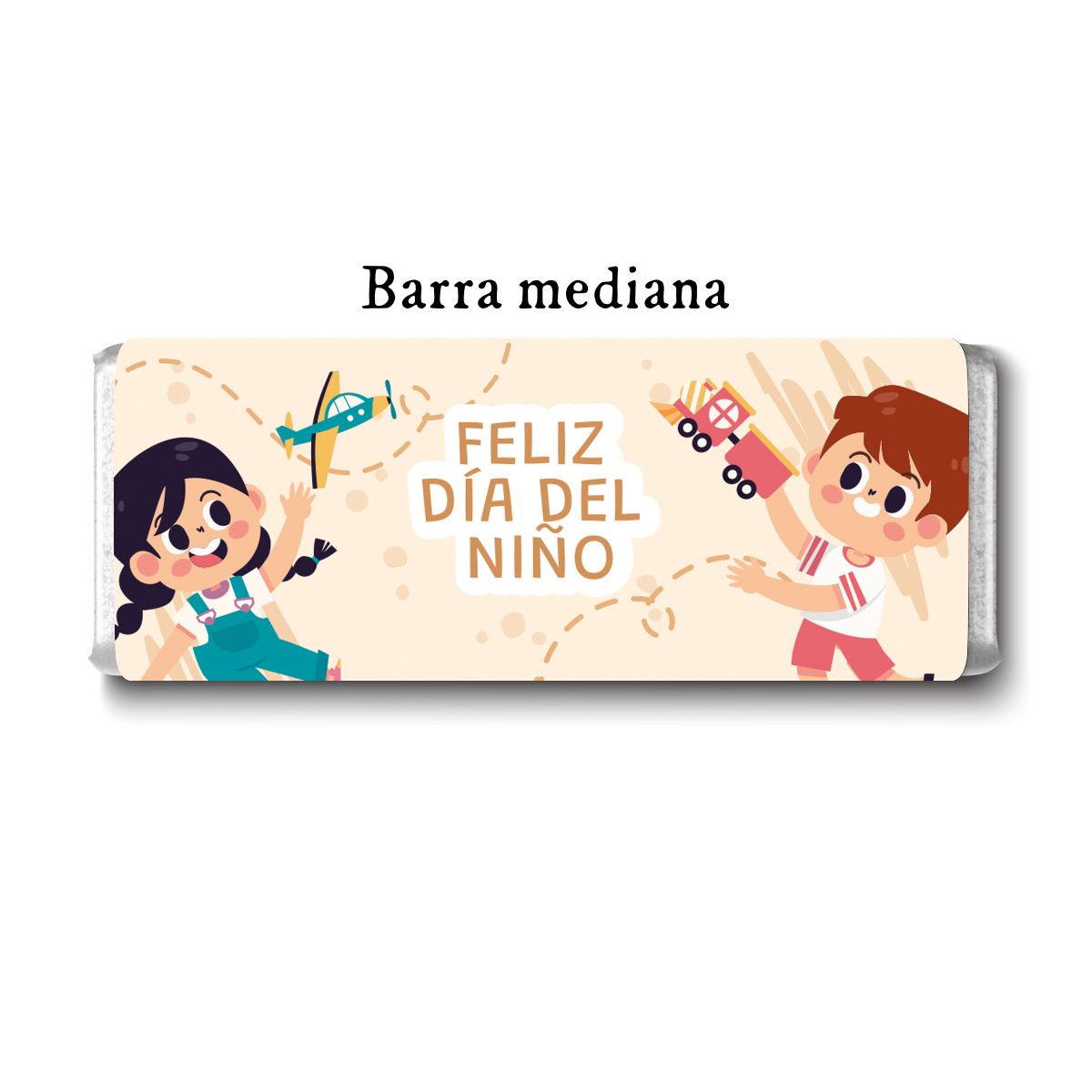 Barra de chocolates diseño personalizado para día del niño #DN003