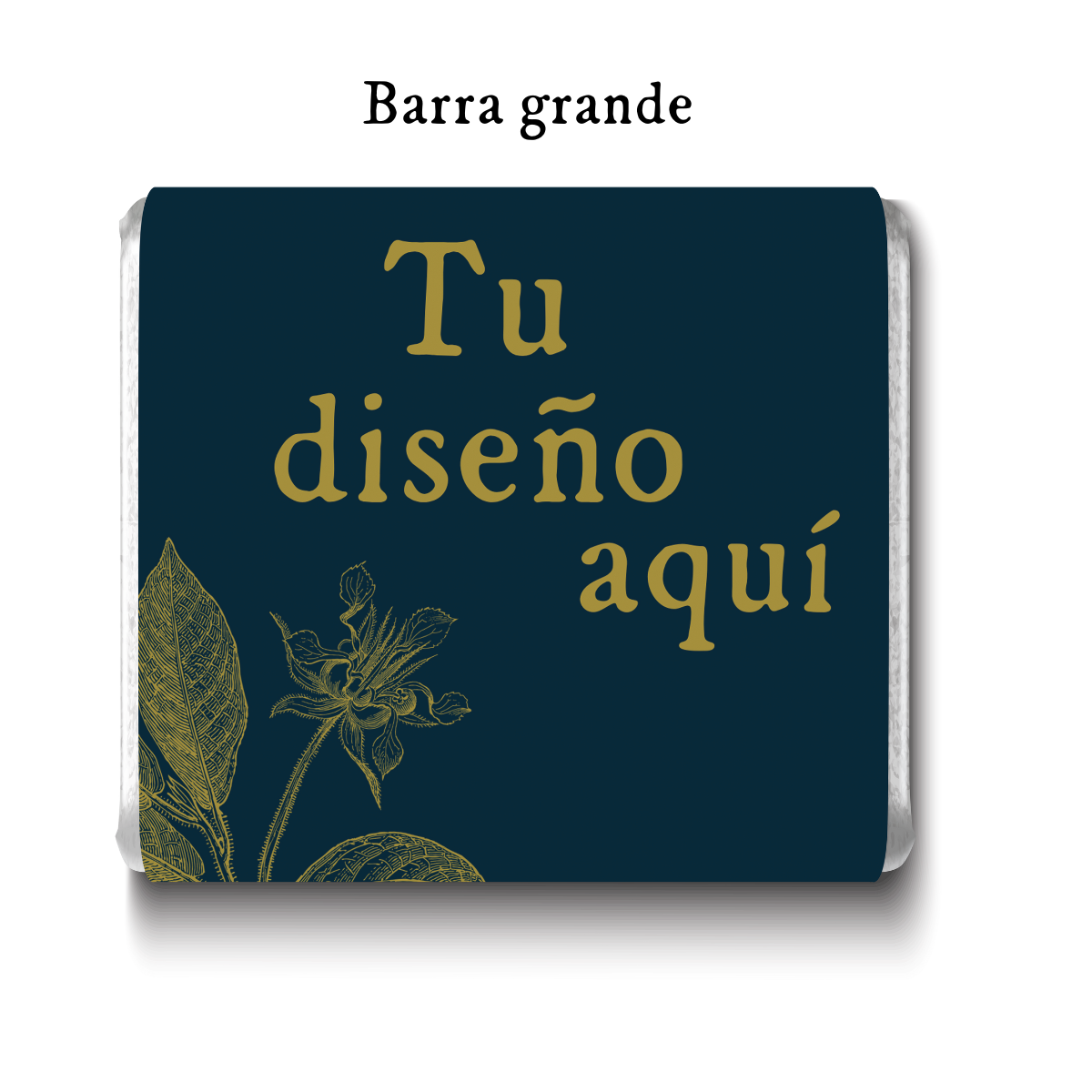 Barra de chocolates diseño personalizado #PS000