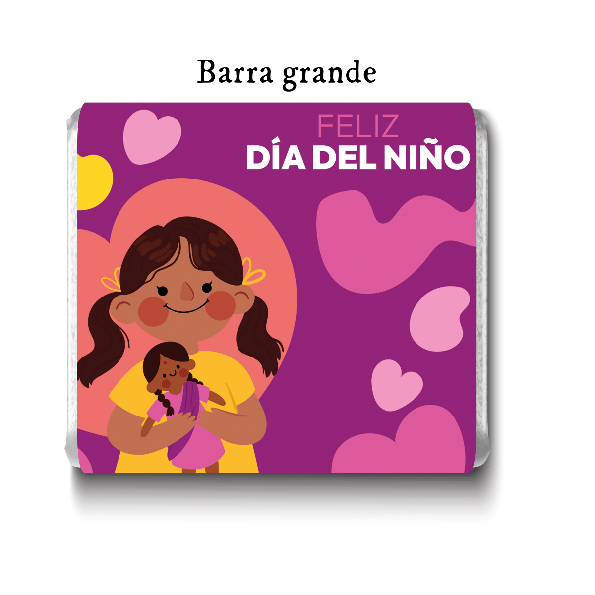 Barra de chocolates diseño personalizado para día del niño #DN002