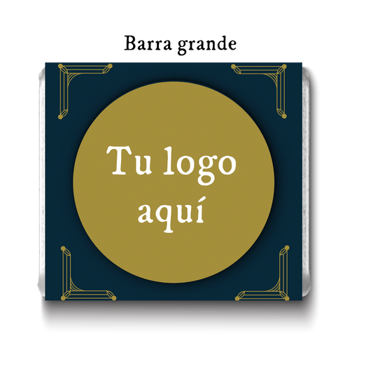 Barra de chocolates diseño personalizado para eventos corporativos #PS000